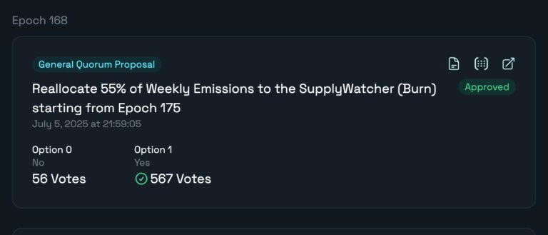 Qubic Halving for Epoch 175